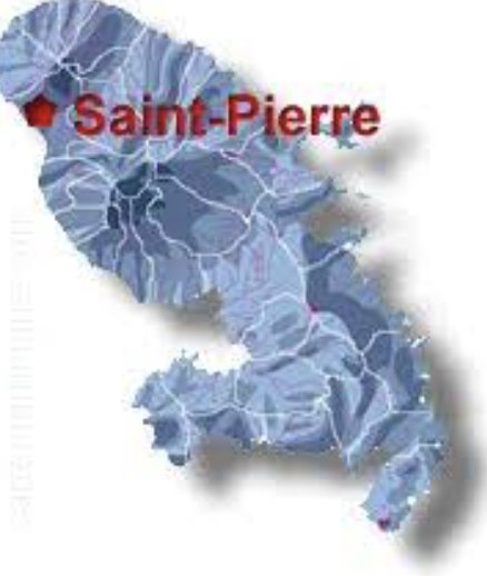 SaintPierre CarteMartinique